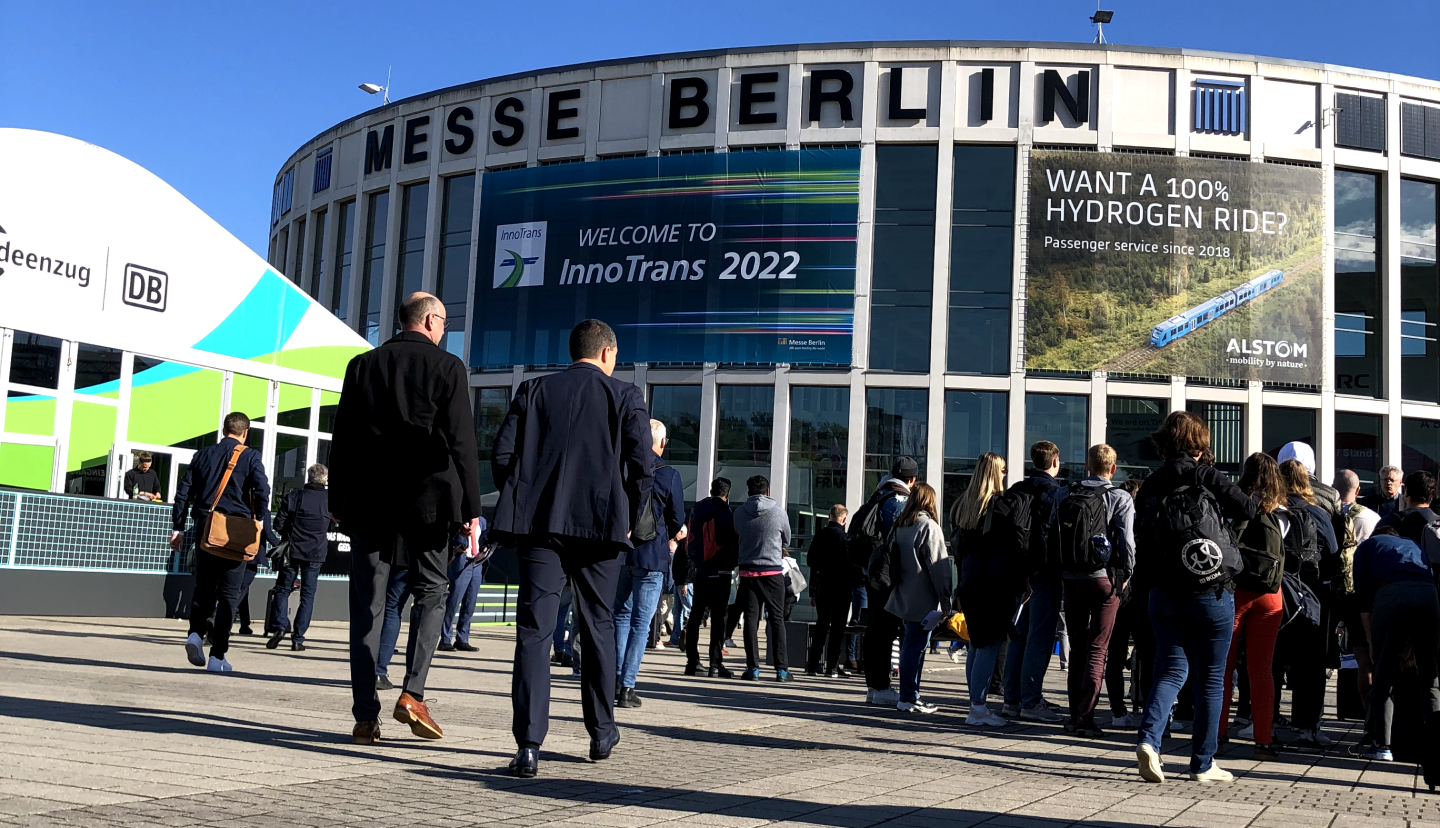 UniQ em um dos maiores eventos de mobilidade do mundo, o InnoTrans 2022