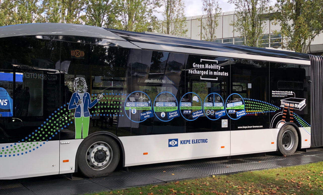 Transporte urbano elétrico em destaque